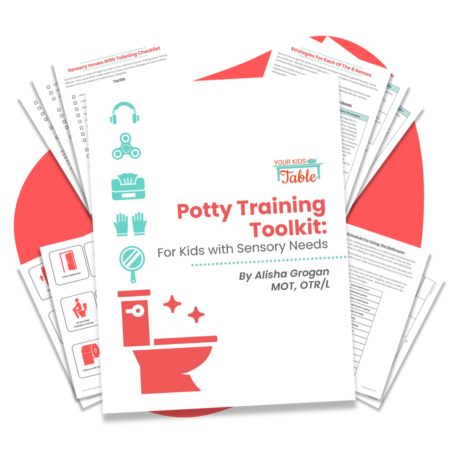 The Potty Training + Toileting Problems Toolkit: For Kids with Sensory Needs