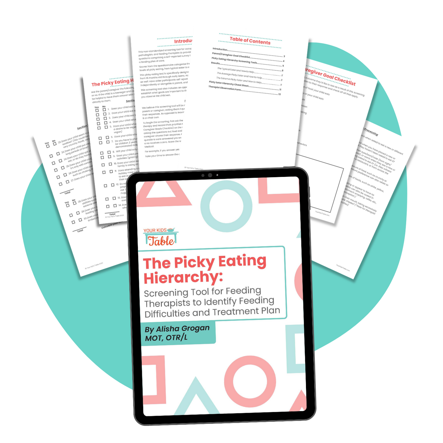 The Picky Eating Hierarchy: Screening Tool to Identify Feeding Difficulties and Treatment Plan