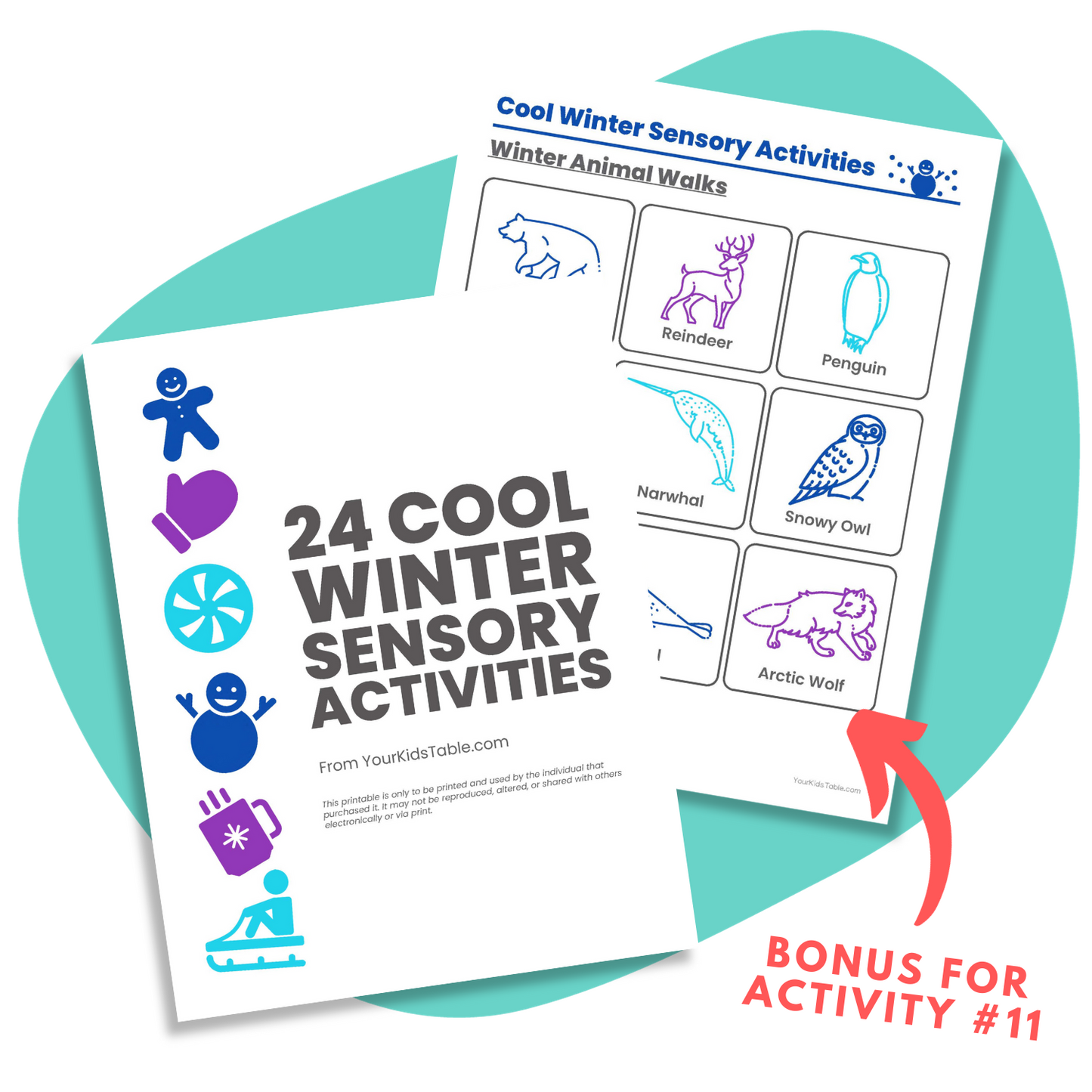 24 Cool Winter Sensory Activities